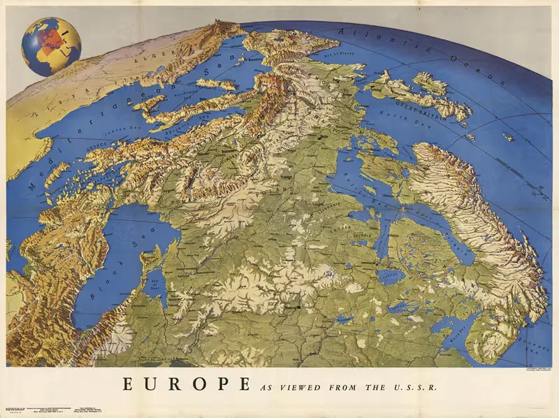 Europe as Viewed from the U.S.S.R. — Richard Edes Harrison