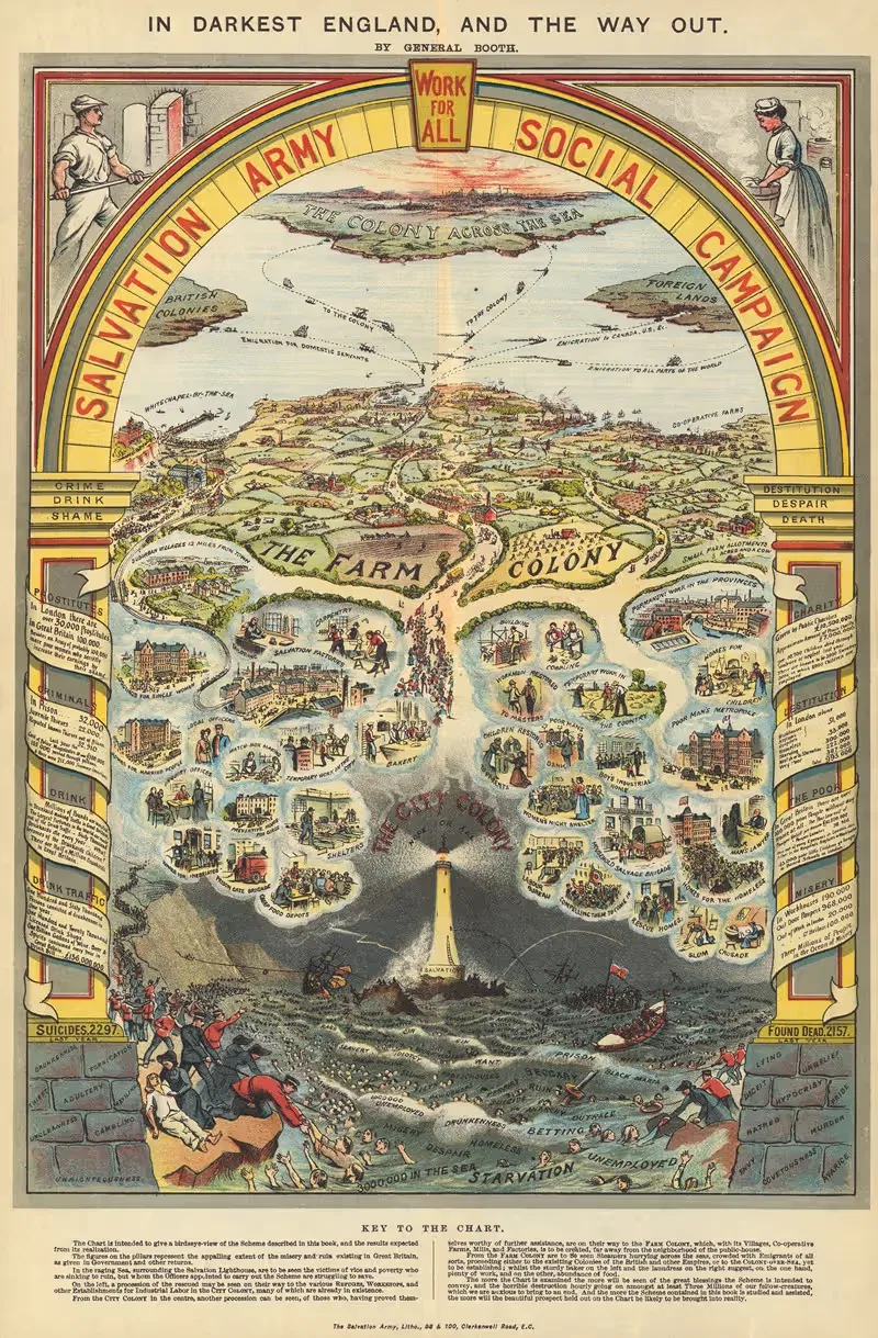 Work for all; Salvation Army social campaign — William Booth