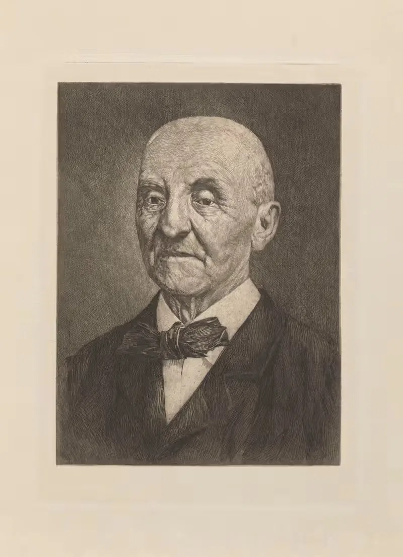 Bildnis von Anton Bruckner — Joseph Kuttner