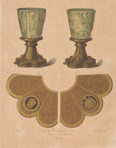 Chalice of St Jadwiga by Maksymilian Fajans, 1853-1855 — digital art print download