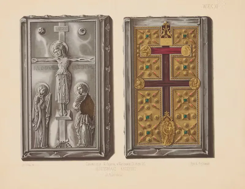 Reliquary from Łęczyca by Maksymilian Fajans, 1853-1855 — digital art print download