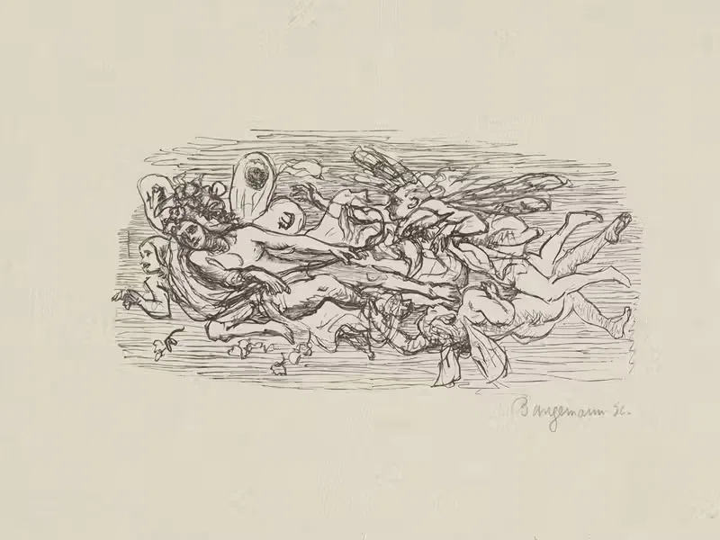 Volkskunde Pl.2 by Oskar Bangemann, 1930 — digital art print download