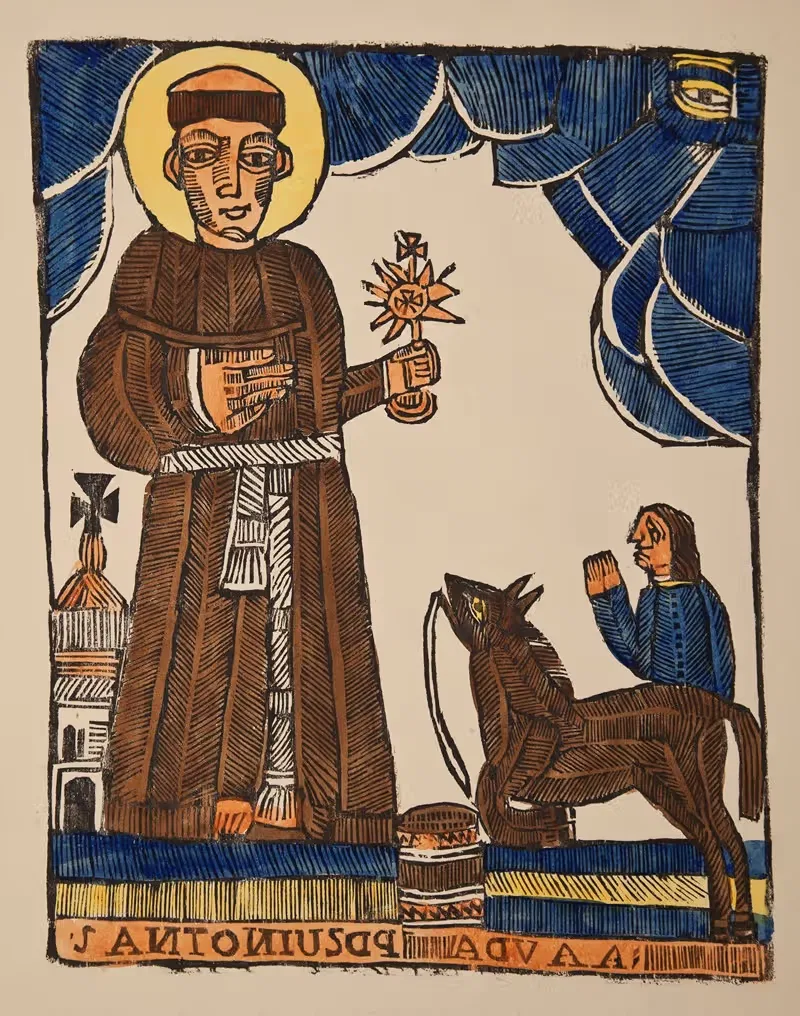 Saint Anthony of Padua — Zygmunt Łazarski