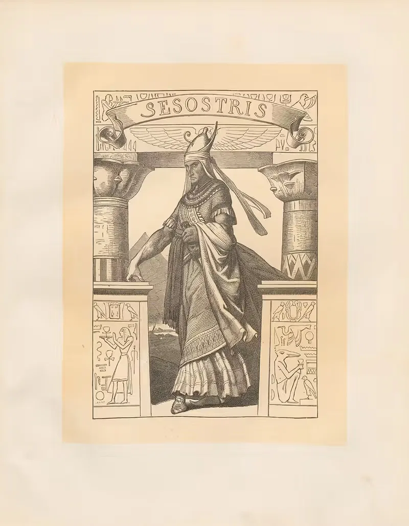 Sesostris by Адольф Шрётер, 1864 — digital art print download