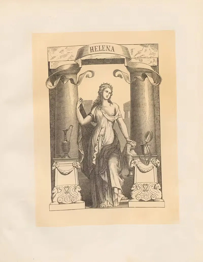Helena by Адольф Шрётер, 1864 — digital art print download