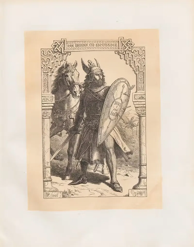 Don Rodrigo Cid Campeador — Adolf Schrödter