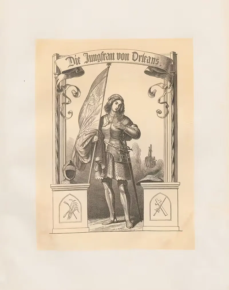 Die Jungfrau von Orleans — Adolf Schrödter