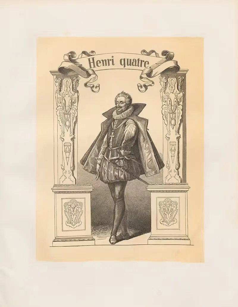 Henri quatre by Адольф Шрётер, 1864 — digital art print download