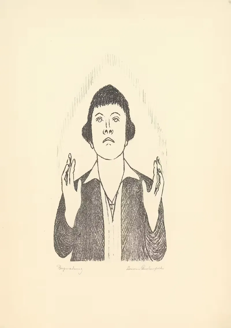 Lichtzeichnungen Pl.04 by Erwin Quedenfeldt, 1919 — digital art print download
