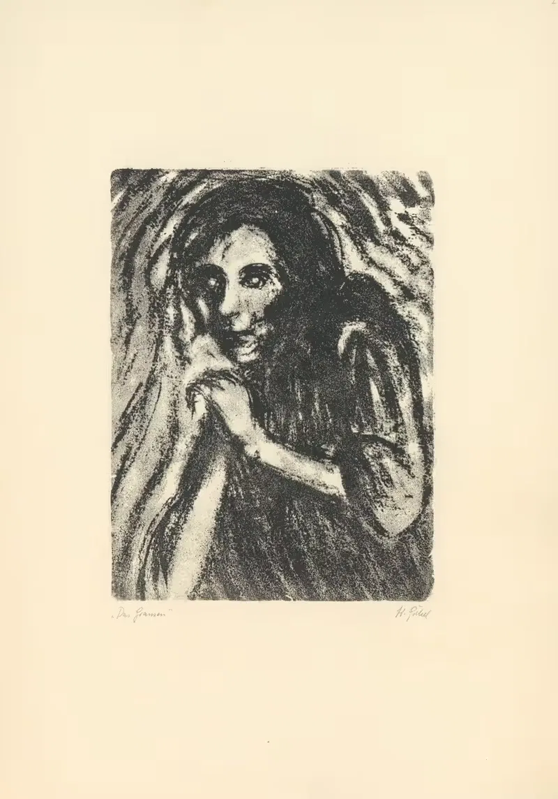 Lichtzeichnungen Pl.18 by Erwin Quedenfeldt, 1919 — digital art print download