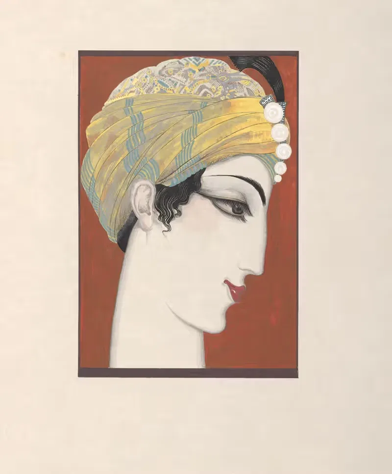 Histoire de la princesse Boudour Pl.02 — Francois-Louis Schmied
