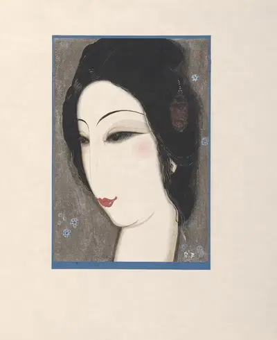 Histoire de la princesse Boudour Pl.03 by Francois-Louis Schmied, 1926 — digital art print download