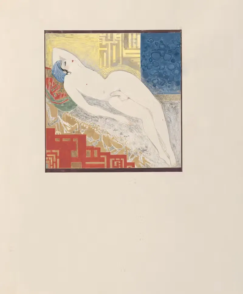 Histoire de la princesse Boudour Pl.05 — Francois-Louis Schmied