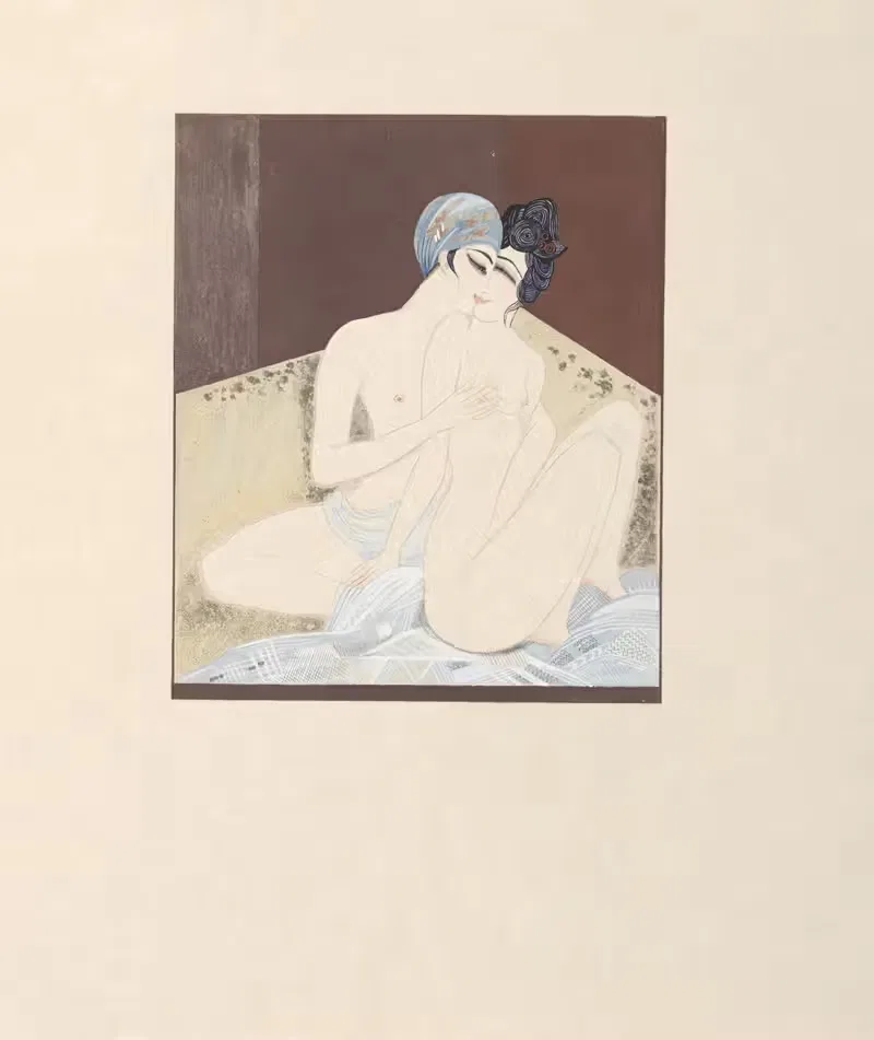 Histoire de la princesse Boudour Pl.09 — Francois-Louis Schmied
