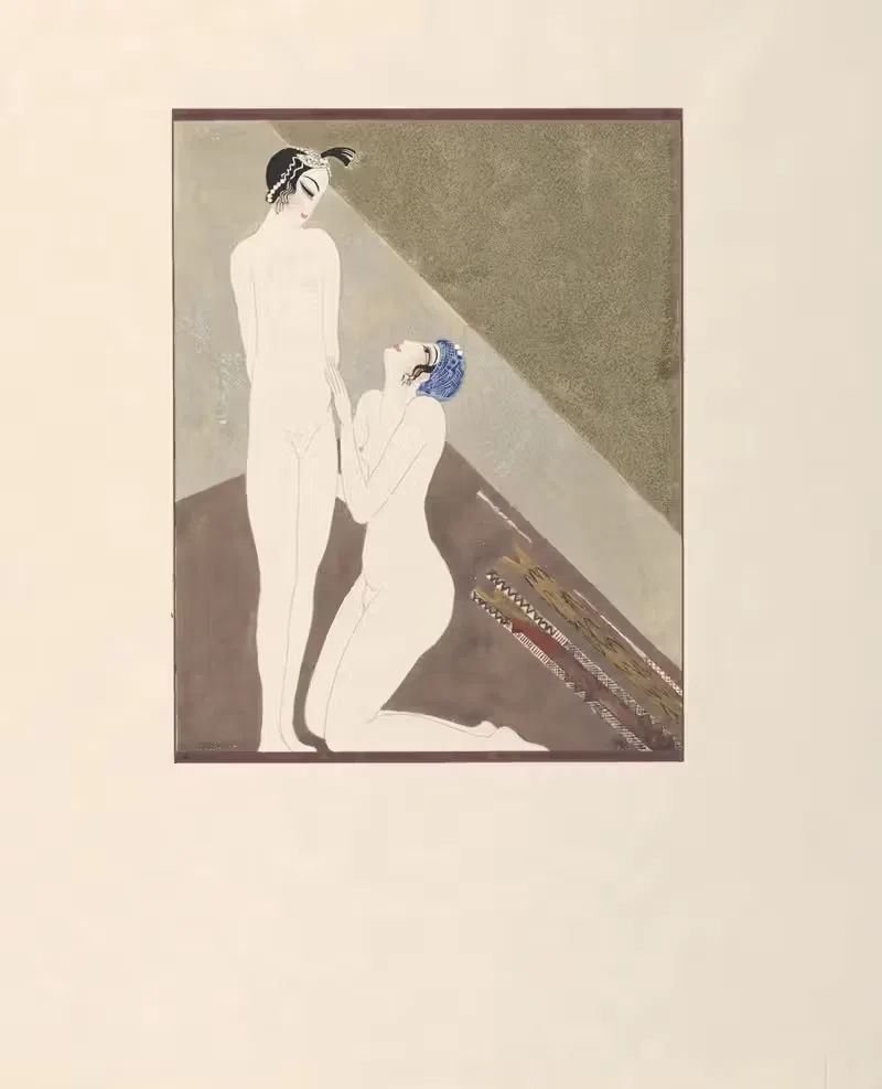 Histoire de la princesse Boudour Pl.12 — Francois-Louis Schmied
