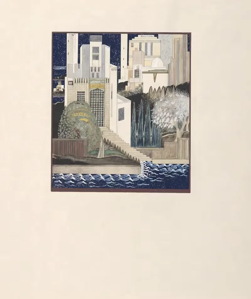 Histoire de la princesse Boudour Pl.15 — Francois-Louis Schmied