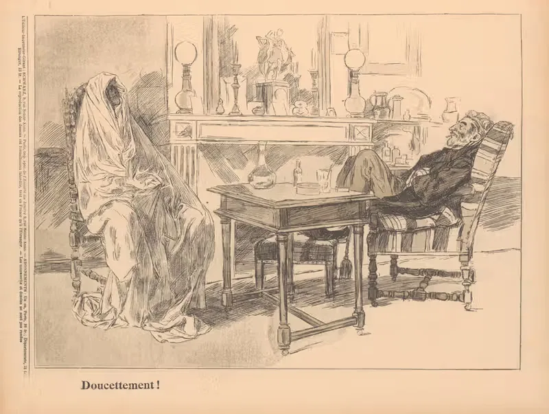 Doucettement! by Германн Фогель, 1902 — digital art print download