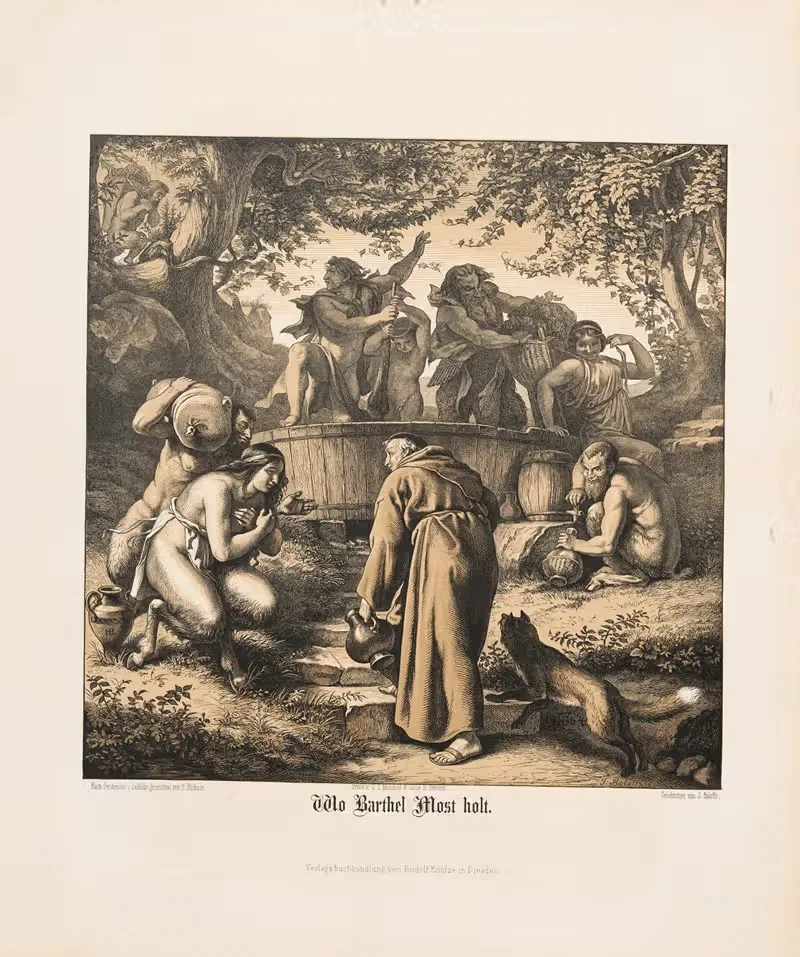 Wo Barthel Most holt (H. Bürkner) by Hugo Bürkner — digital art print download