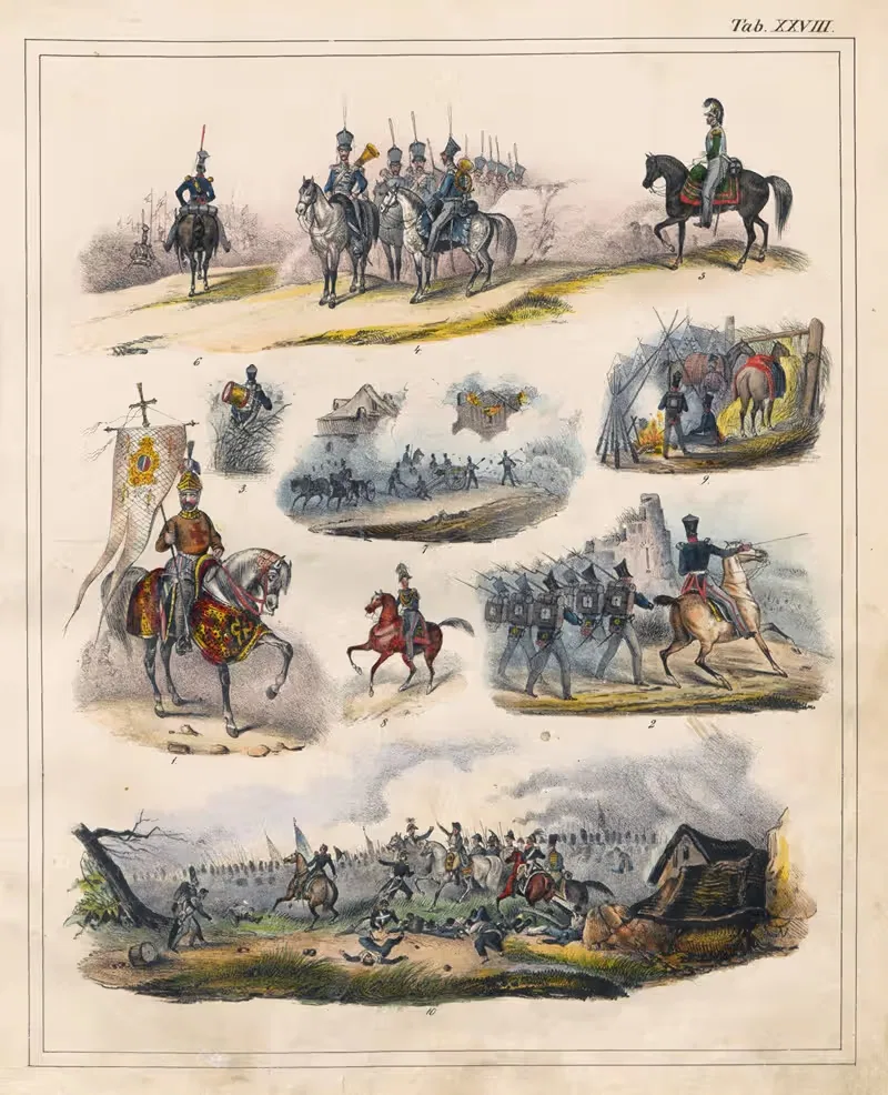 Orbis pictus Pl.26 by Johann Baptist Sonderland, 1841 — digital art print download