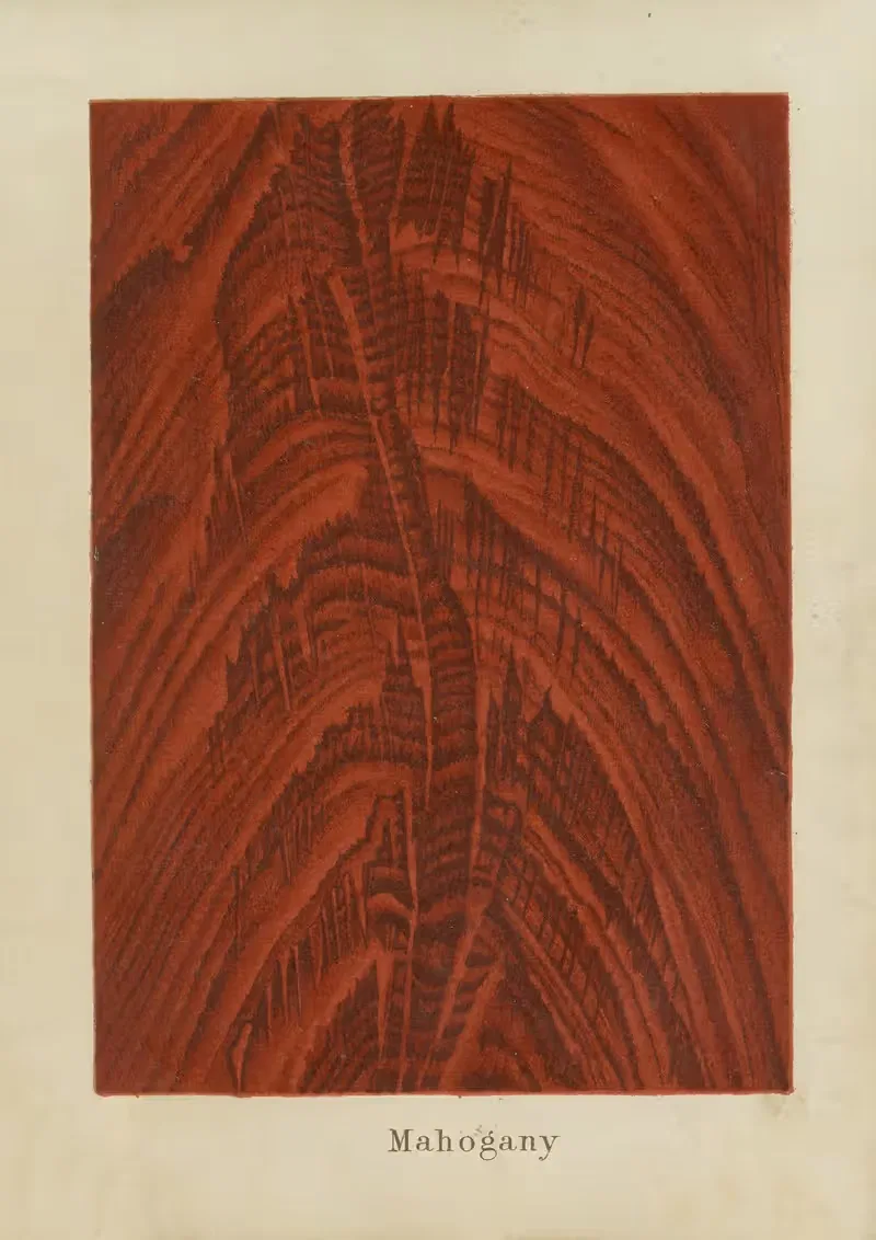 Mahogany by John Wesley Masury, 1872 — digital art print download