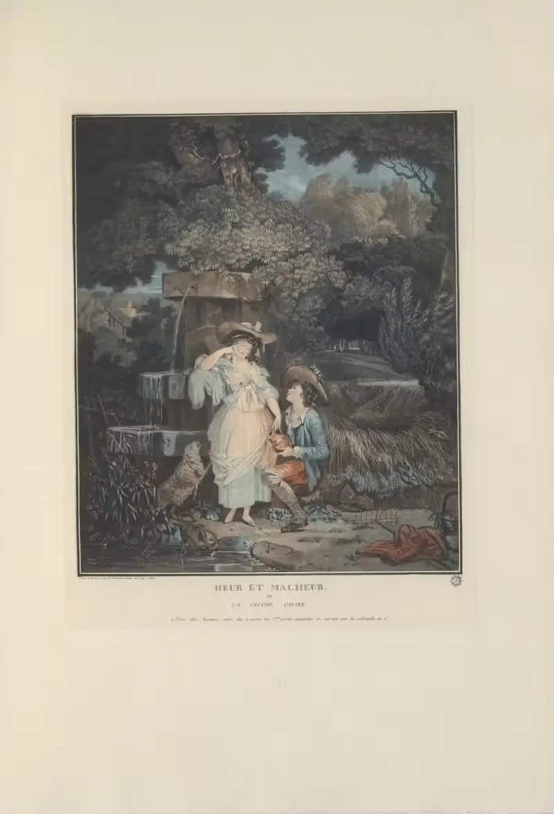 Heur et Malheur (P. J. L. Debucourt) — Joseph Early Widener