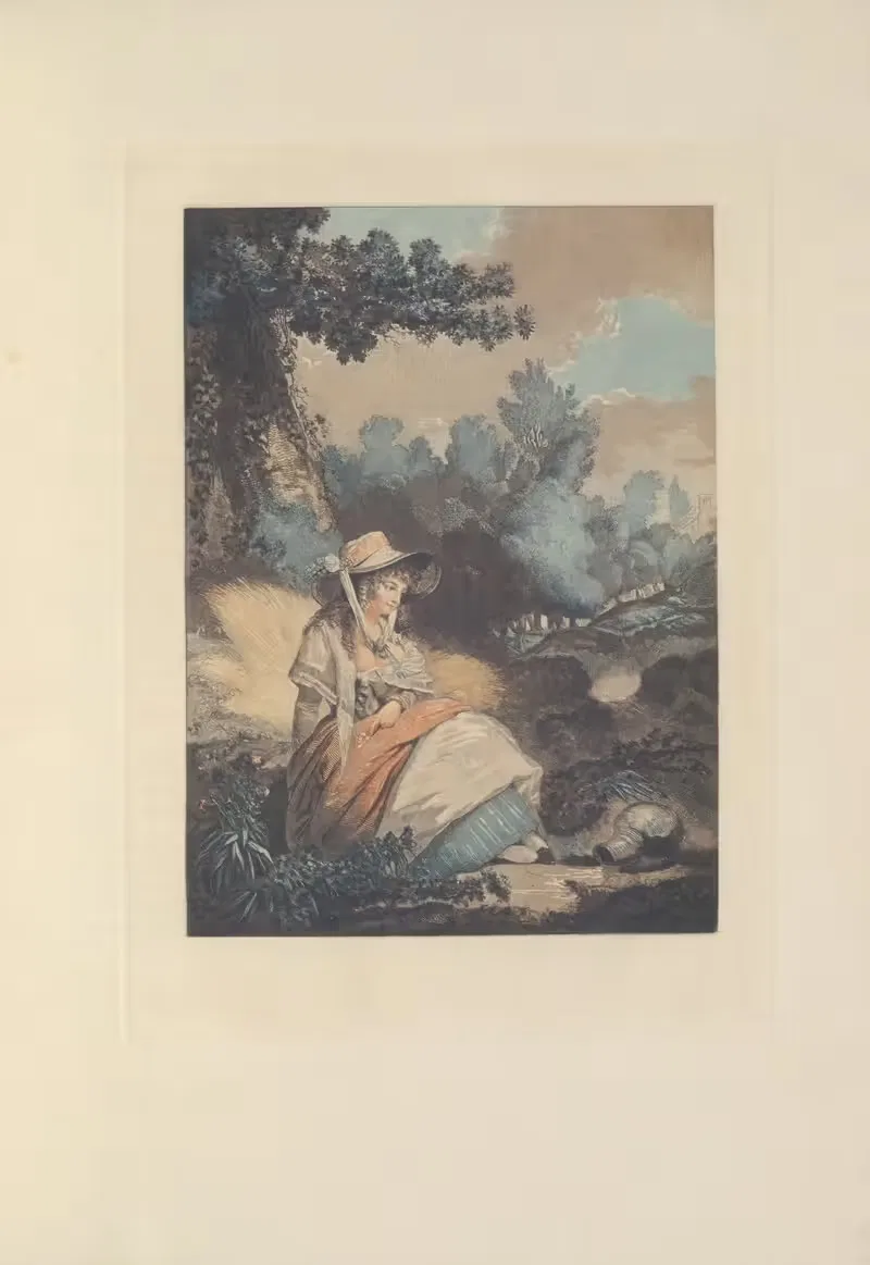 Pauvre Annette (P. J. L. Debucourt) — Joseph Early Widener