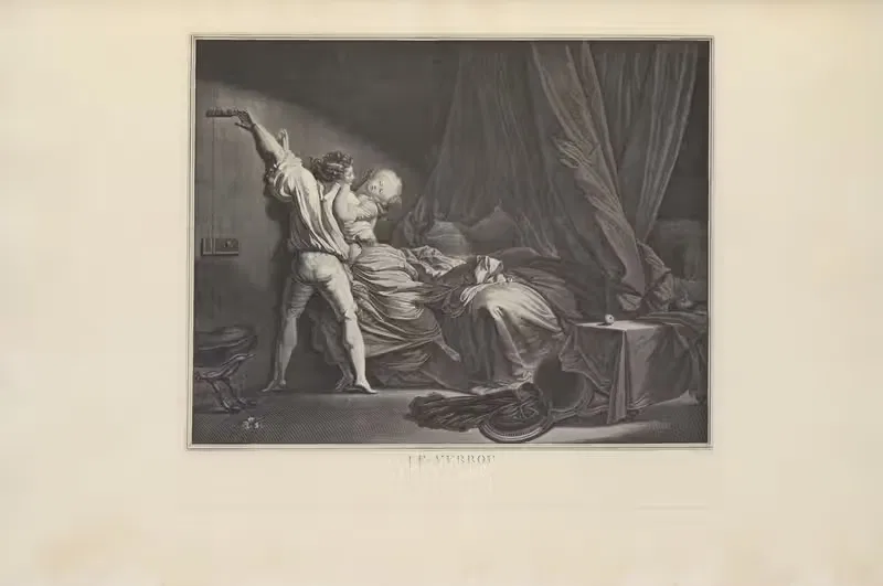 Le Verrou (M. Blot) by Joseph Early Widener, 1923 — digital art print download