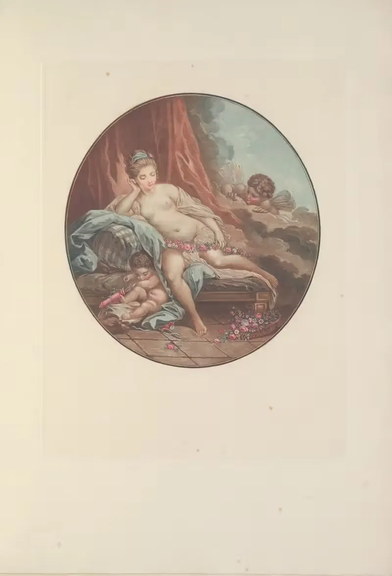 Vénus en réflection (F. Janinet after J. Charlier) — Joseph Early Widener