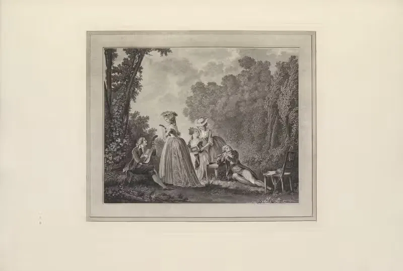 Le Concert Agréable (C. N. Varin) — Joseph Early Widener