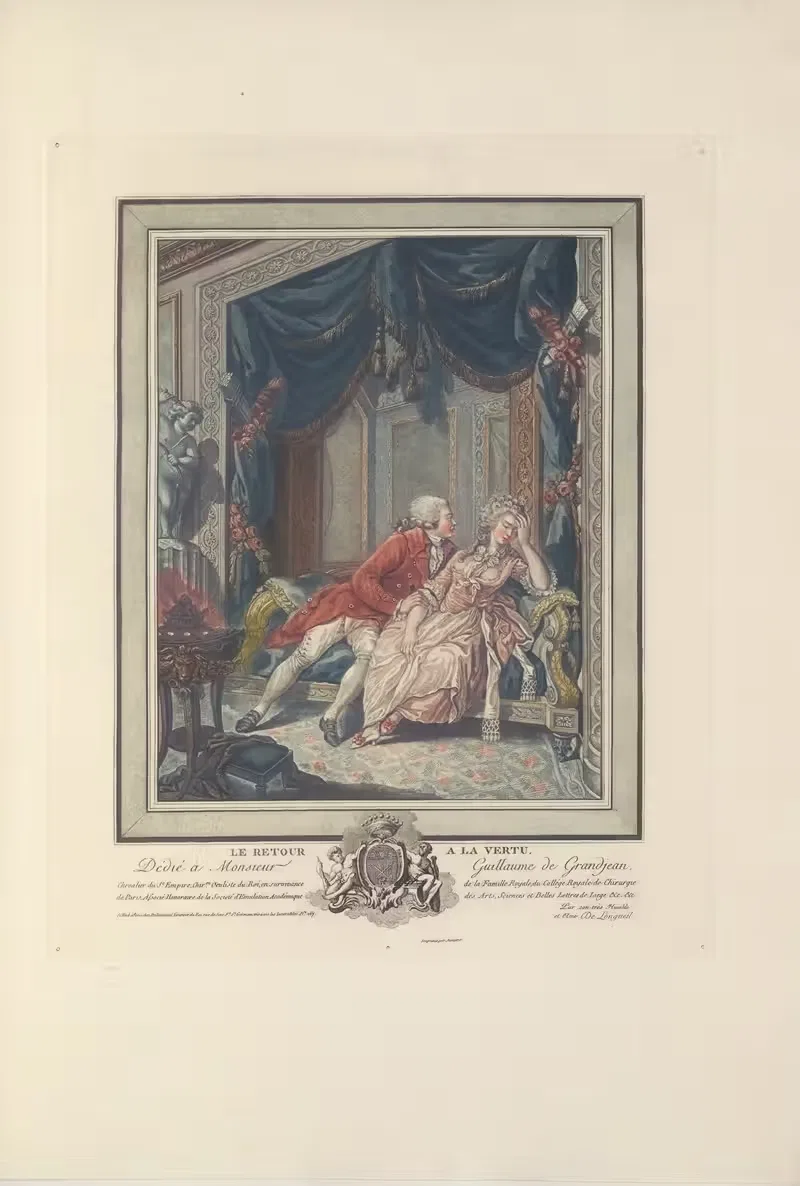 Le Retour a la Vertu (J. de Longueil) — Joseph Early Widener