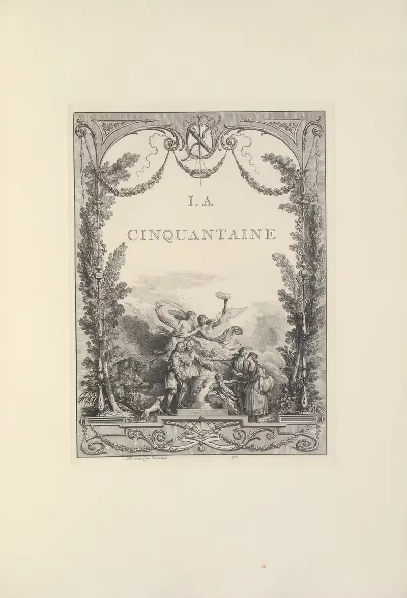 La Cinquantaine (Moreau le Jeune) by Joseph Early Widener, 1923 — digital art print download