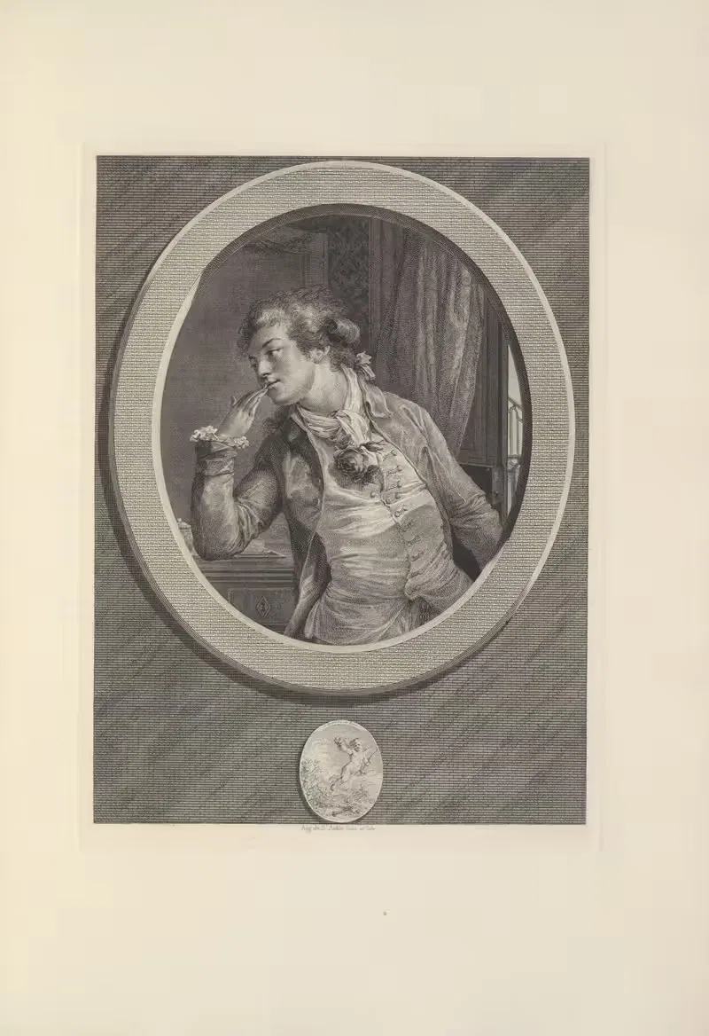 Comptez sur mes Serments (A. de Saint-Aubin) by Joseph Early Widener, 1923 — digital art print download