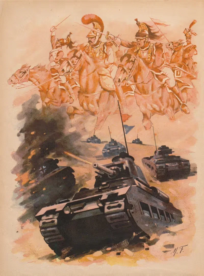 Le Général de Gaulle Pl.05 by Marcel Falter, 1944 — digital art print download