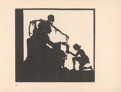 Tod durch Gift by Walter Draesner, 1922 — digital art print download