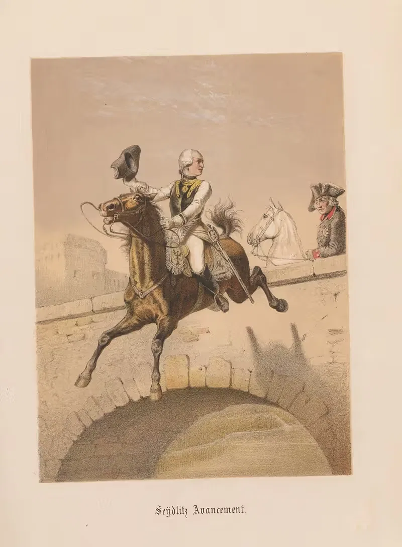 Seÿdlitz Avancement - E. Hünten by Nikolaus Hocker, 1856-1858 — digital art print download