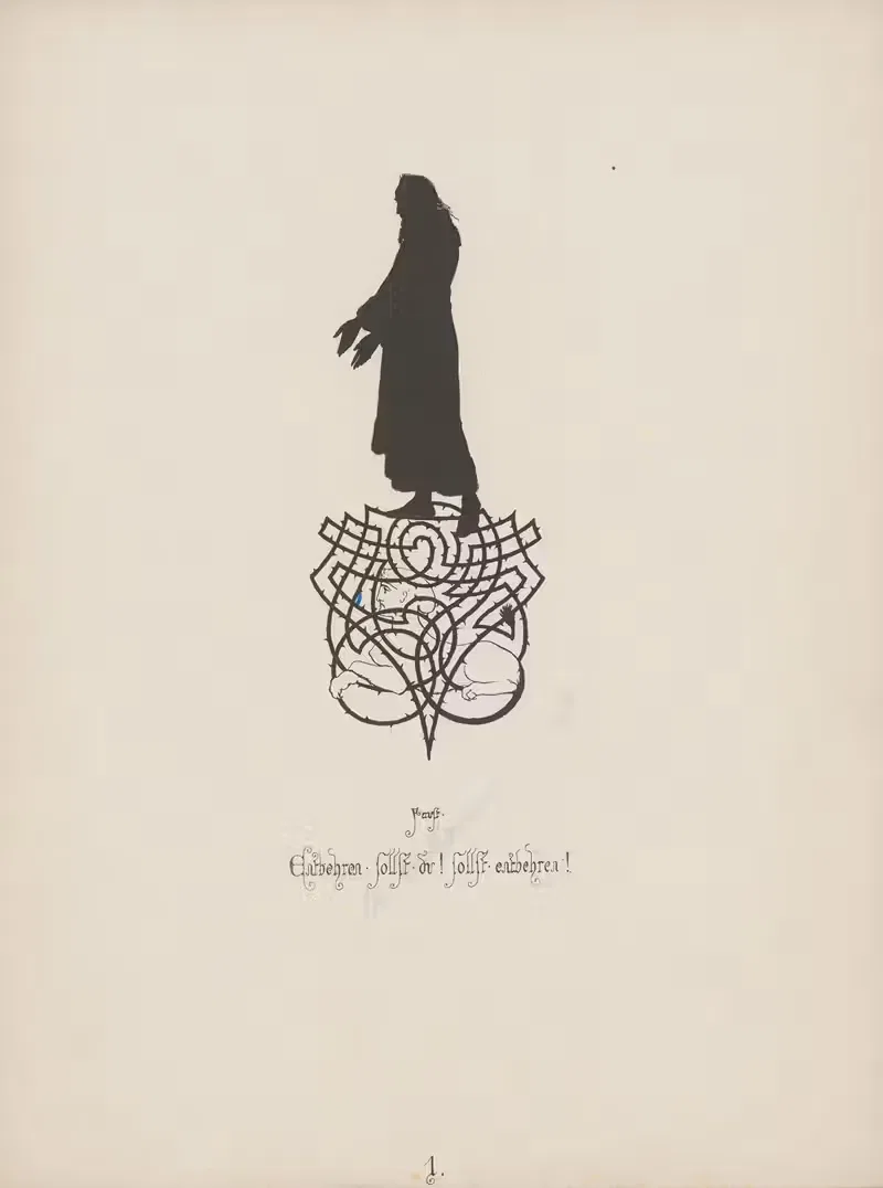 12 Blaetter zu Goethe's Faust Pl.02 — Paul Konewka
