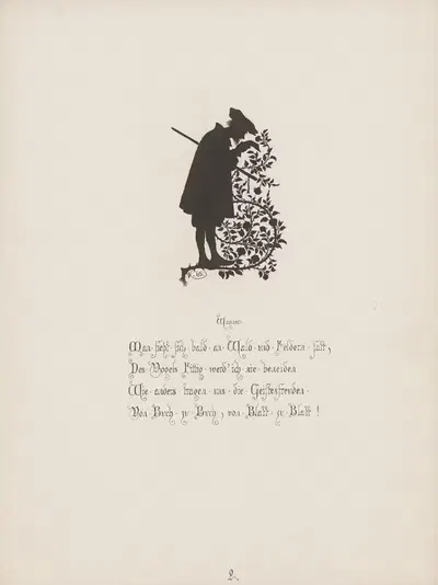12 Blaetter zu Goethe's Faust Pl.03 by Paul Konewka, 1866 — digital art print download