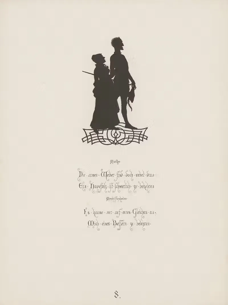 12 Blaetter zu Goethe's Faust Pl.09 — Paul Konewka