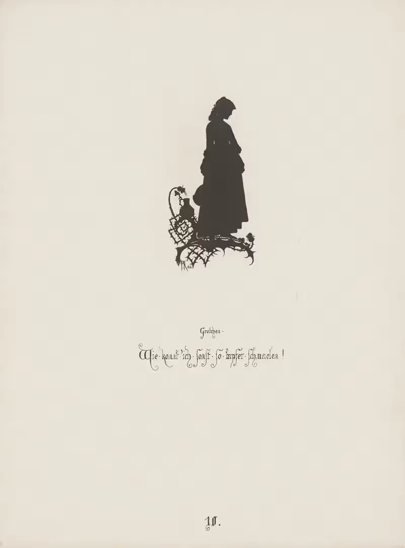 12 Blaetter zu Goethe's Faust Pl.11 — Paul Konewka