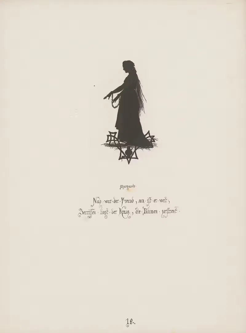12 Blaetter zu Goethe's Faust Pl.13 — Paul Konewka
