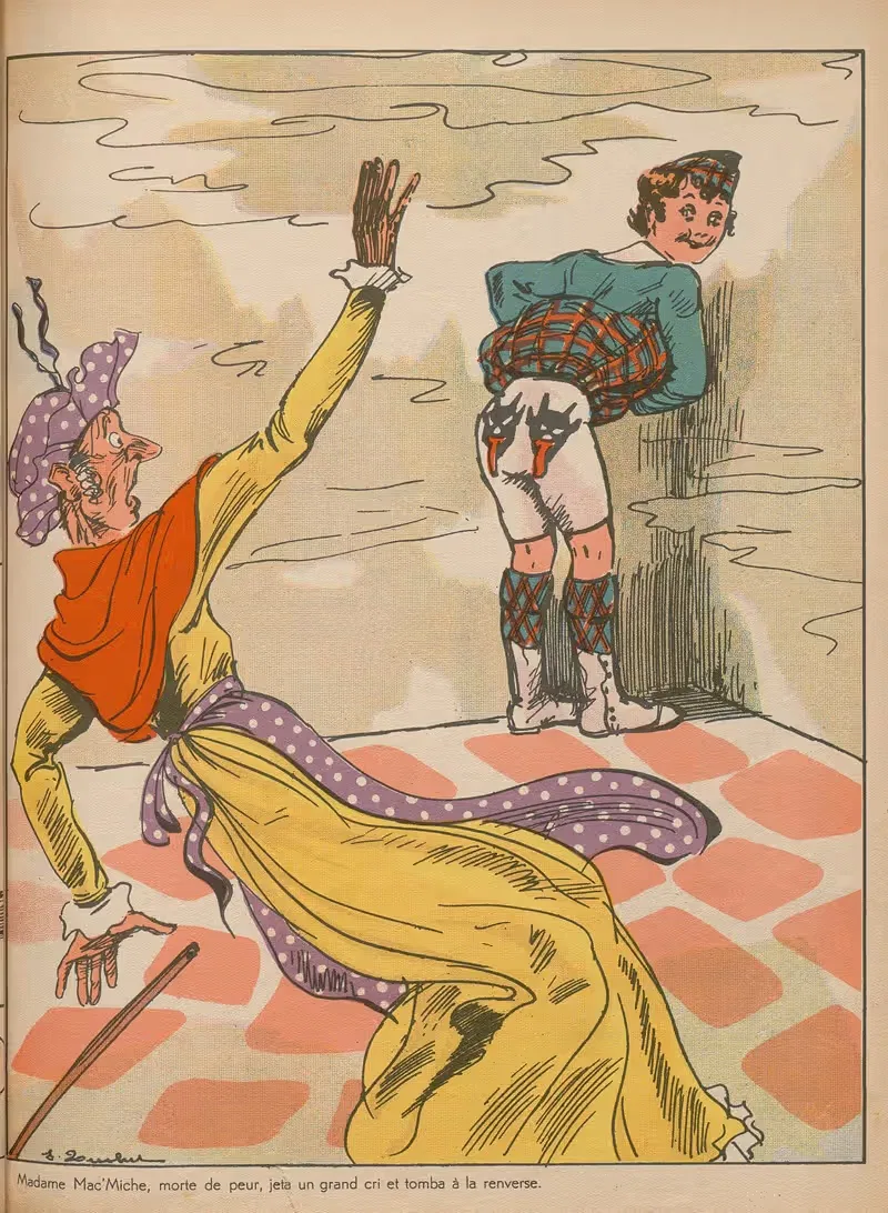 Un bon petit diable Pl.3 by Sophie de Ségur, 1937 — digital art print download