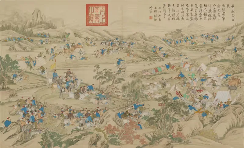 Battle of Khurungui — Разные художники