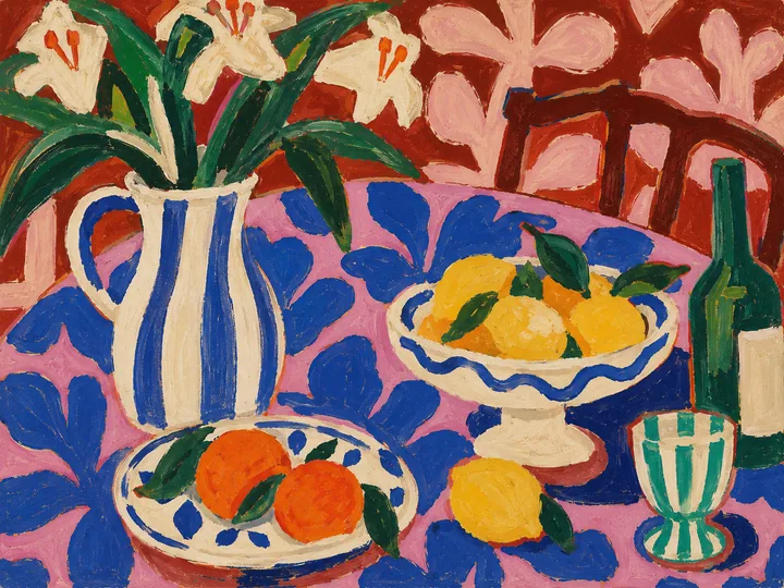 A Colourful Mediterranean Table