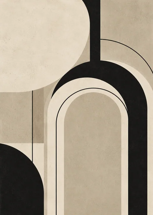 Arches in Sand and Black