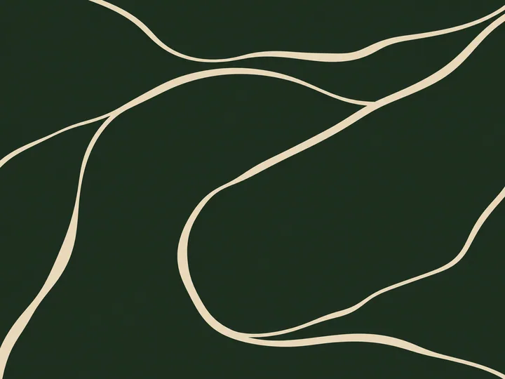 Bird Forms in the Dark Green