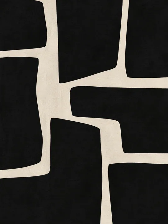 Black Blocks on Ivory