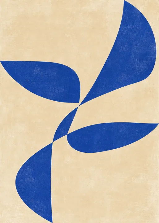 Cobalt Ribbon Forms