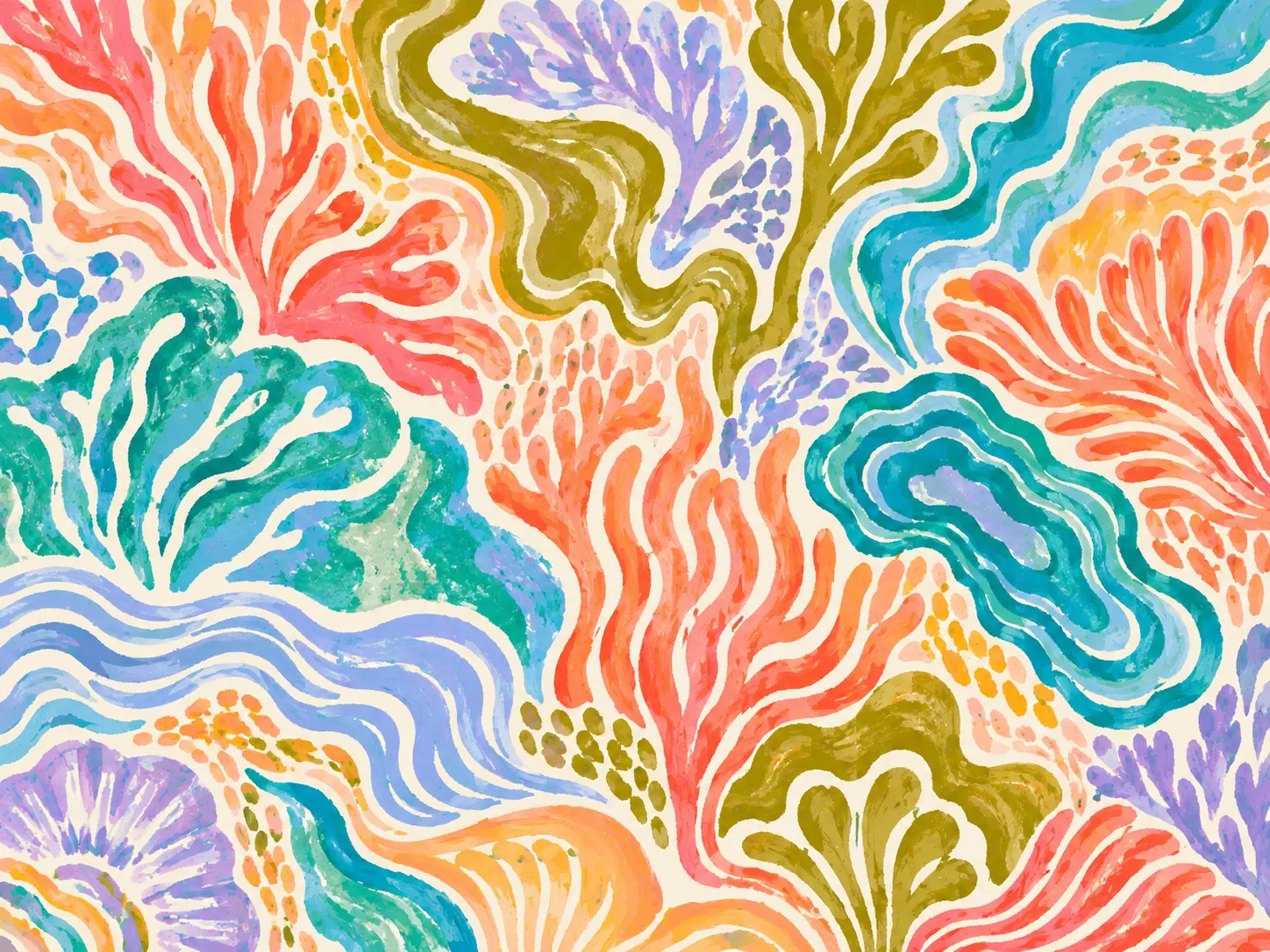 Colourful Winding Garden