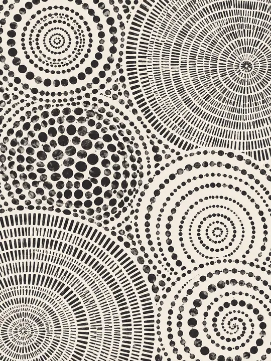 Concentric Dot Circles