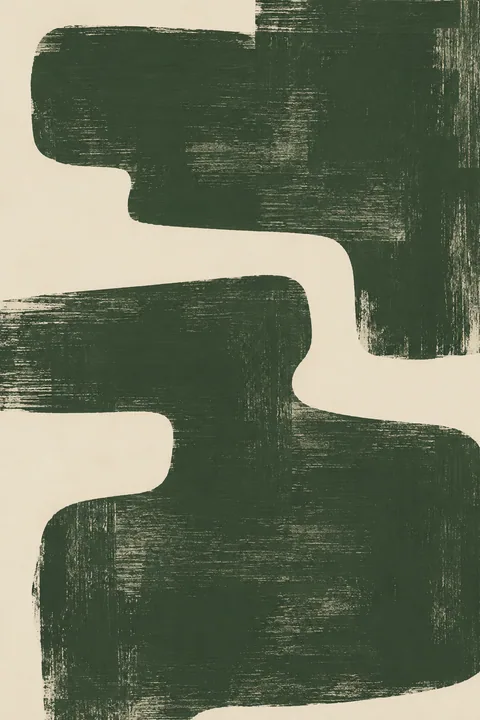 Forest Green Organic Forms